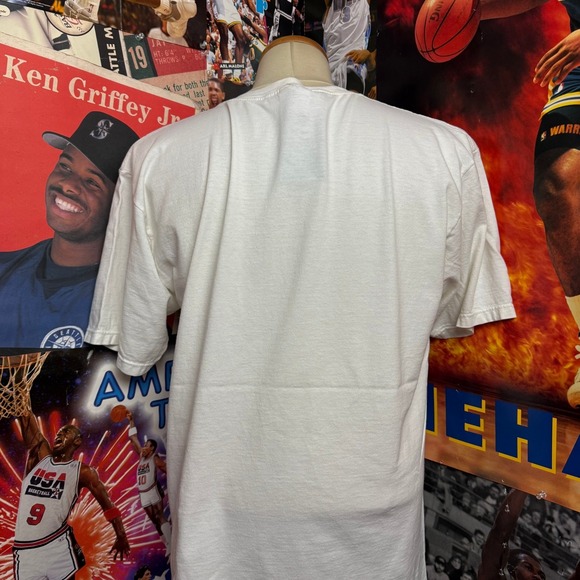 Vintage 90s Tampa Bay Devil‎ Rays Logo 7 Rare MLB Baseball Tee Sz Large - Picture 6 of 7